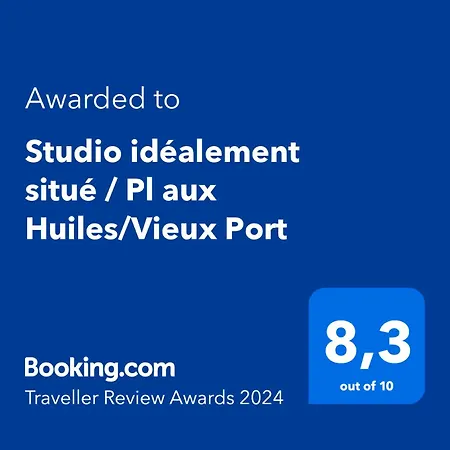 Studio Idealement Situe / Pl Aux Huiles/vieux Port Apartment